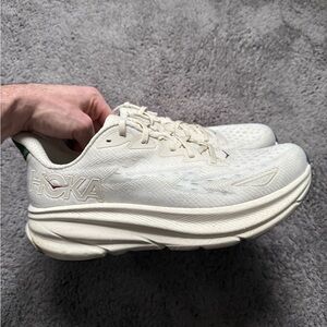 Hoka Off-White Athletic Sneakers